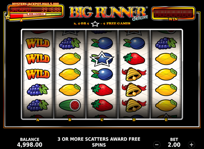 Однорукий бандит Big Runner Deluxe